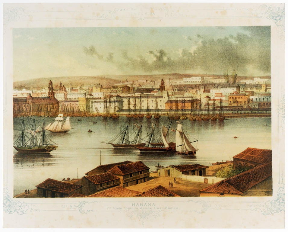 F. Mialhe. Vista de la ciudad de la Habana